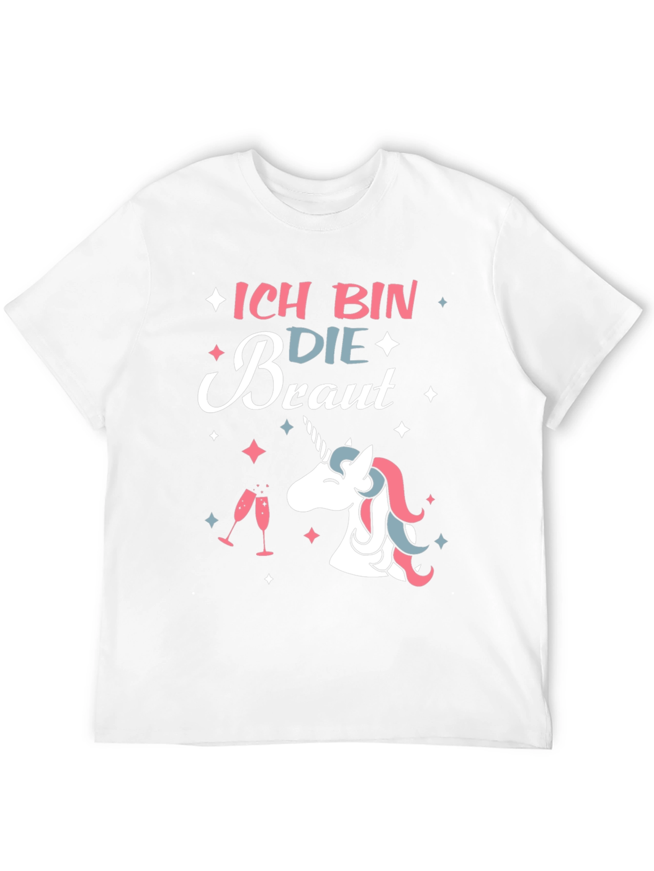 Ich Bin Die Braut Unicorn T-Shirt