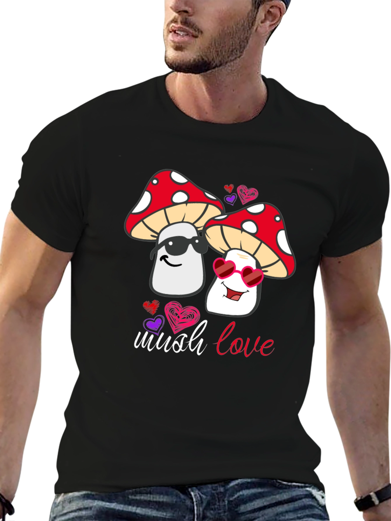 Mush Love Valentines Day T-Shirt