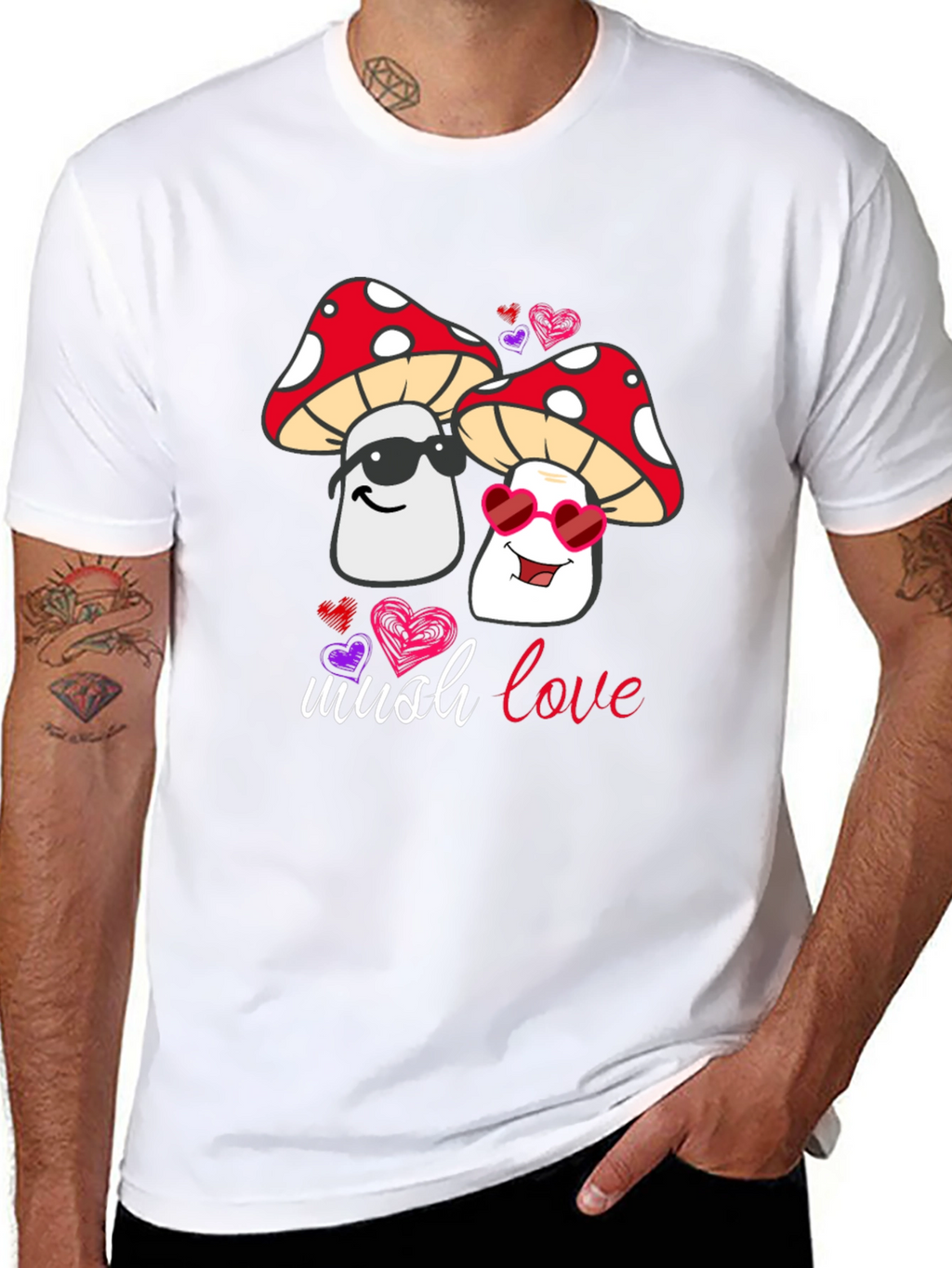 Mush Love Valentines Day T-Shirt