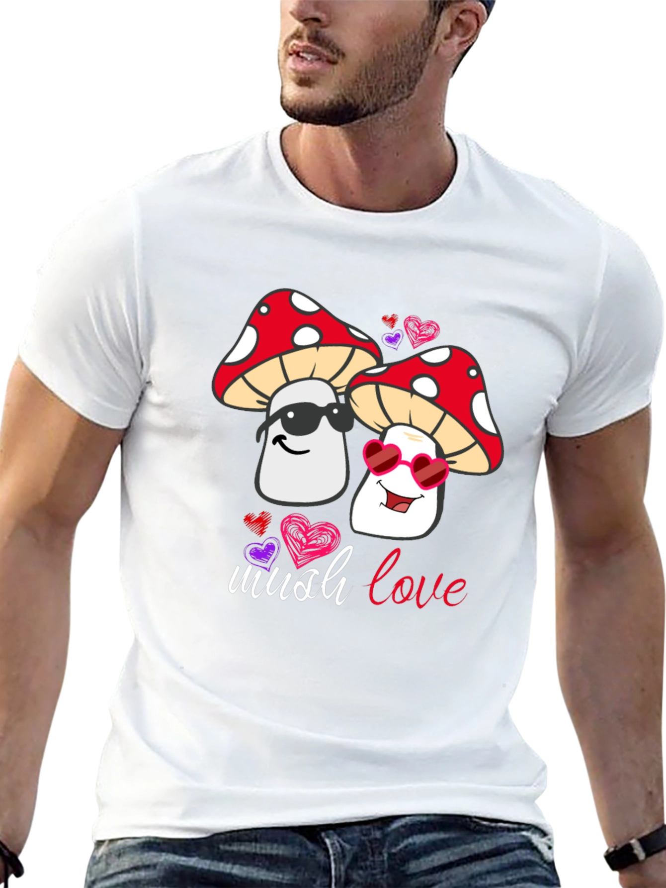 Mush Love Valentines Day T-Shirt