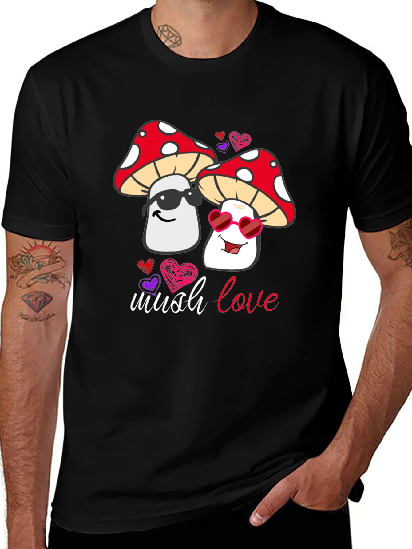 Mush Love Valentines Day T-Shirt