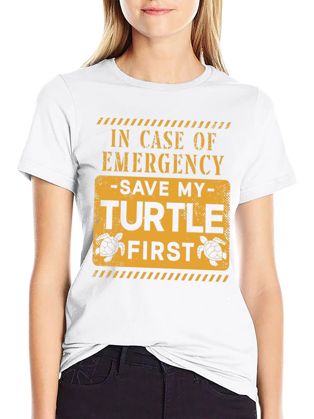 Save My Turtle First Graphic T-Shirt