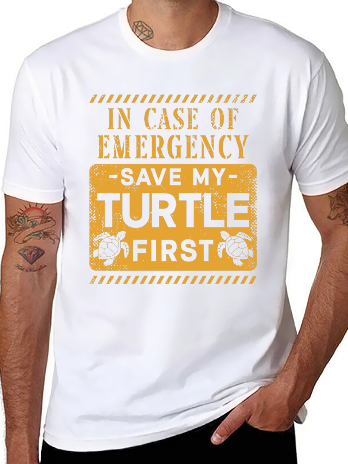 Save My Turtle First Graphic T-Shirt
