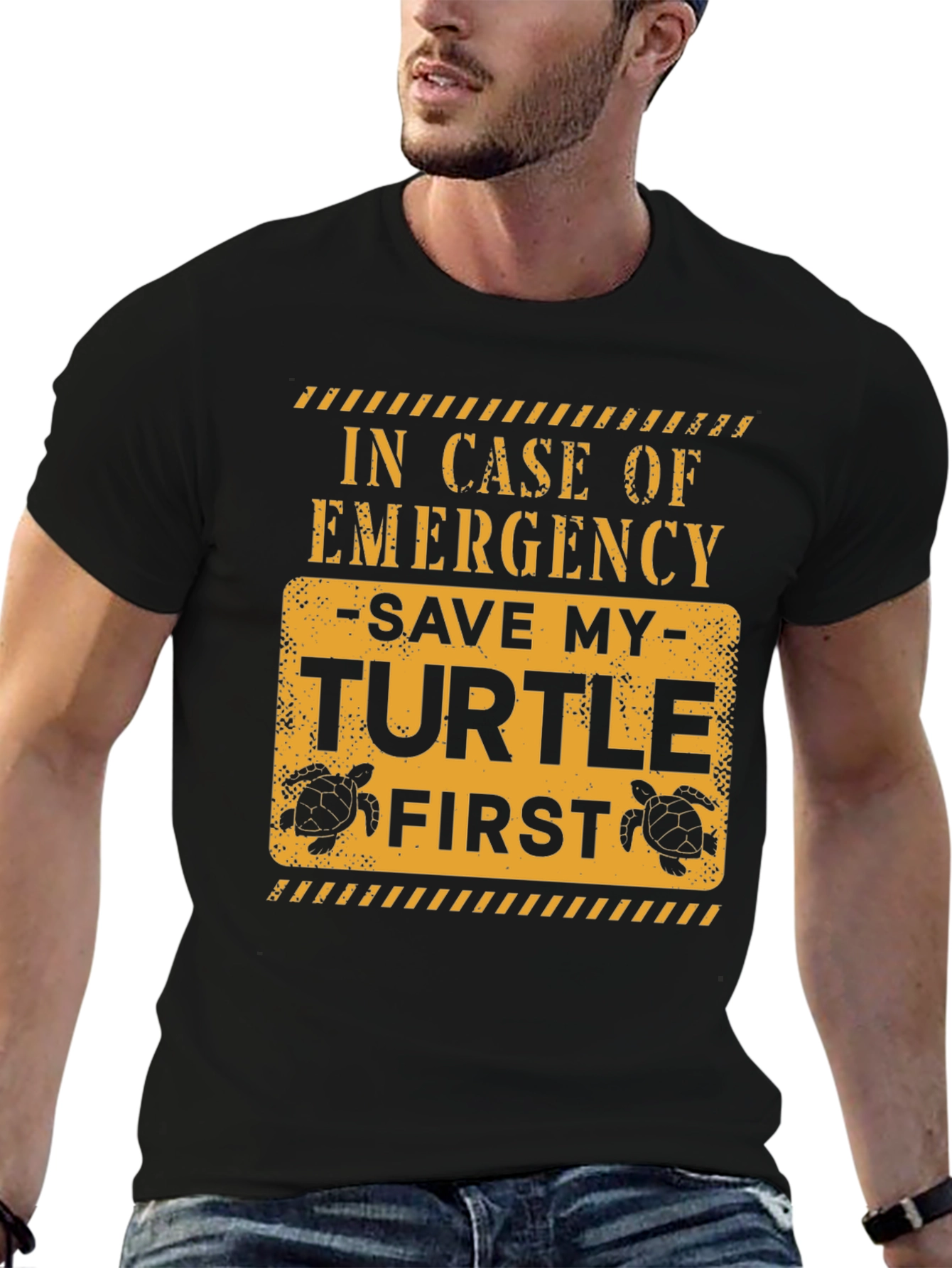 Save My Turtle First Graphic T-Shirt