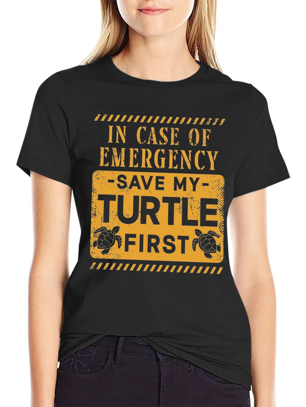 Save My Turtle First Graphic T-Shirt