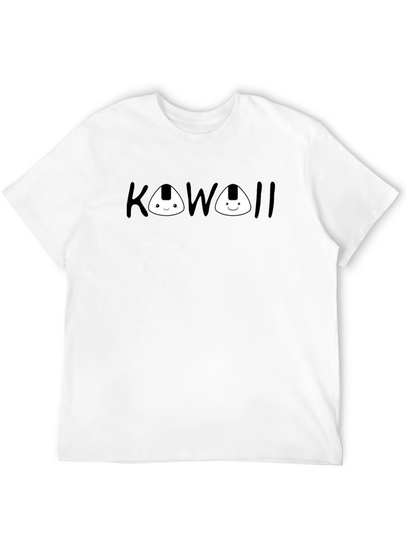 Kawaii Rice Ball Graphic Tee - Cute & Comfy