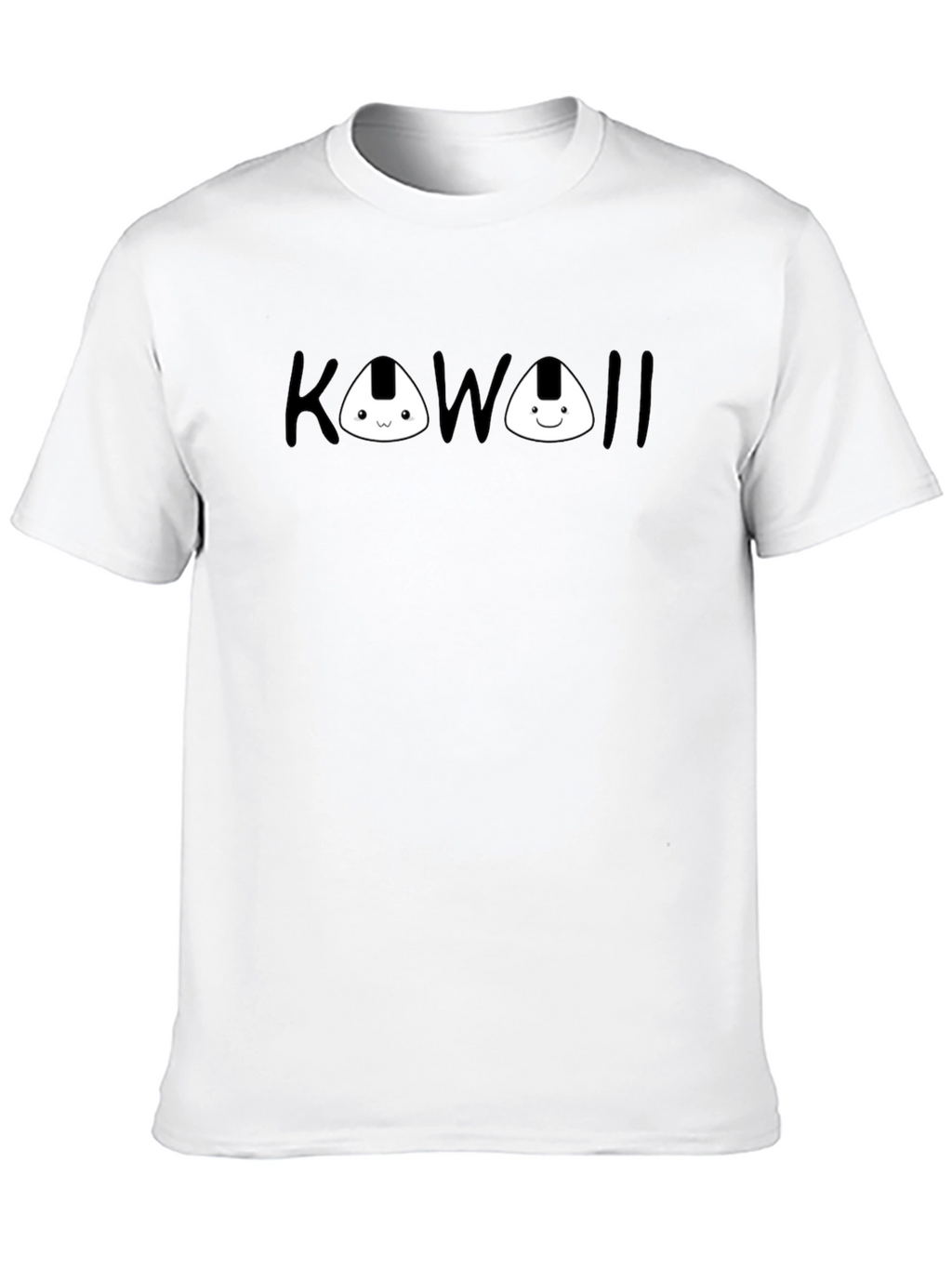 Kawaii Rice Ball Graphic Tee - Cute & Comfy