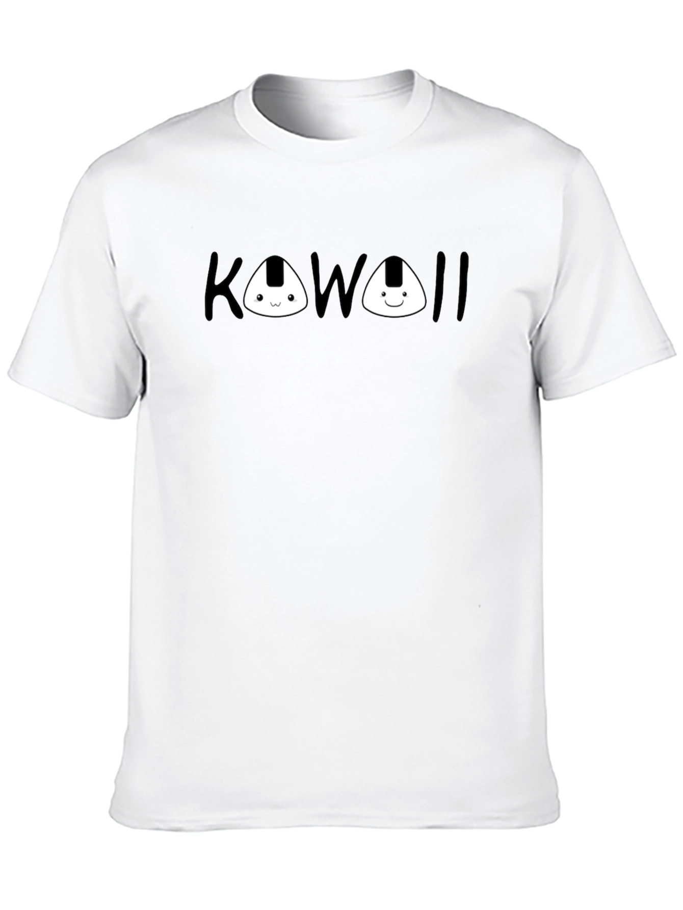 Kawaii Rice Ball Graphic Tee - Cute & Comfy