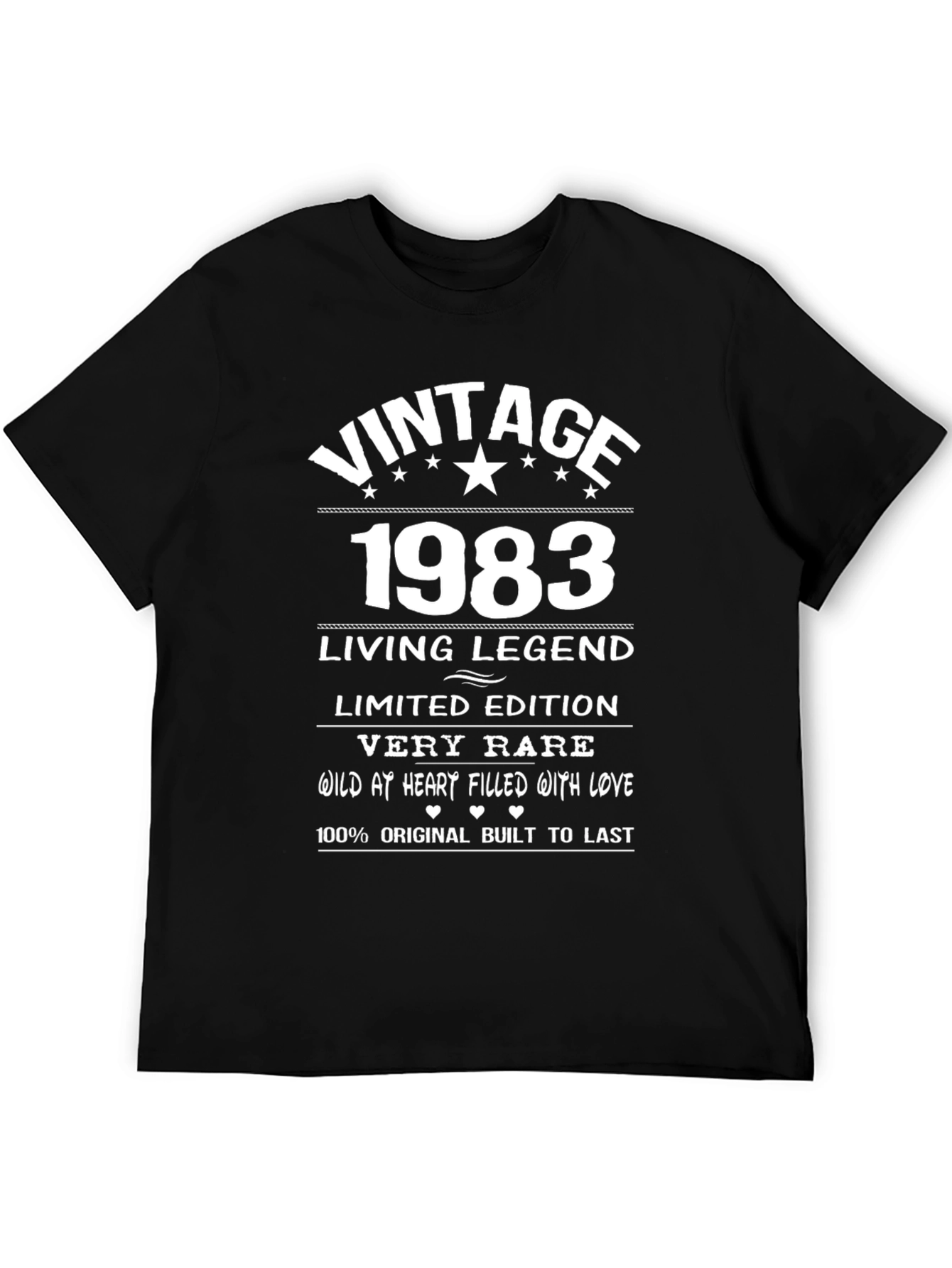 Vintage 1983 Living Legend Graphic T-Shirt