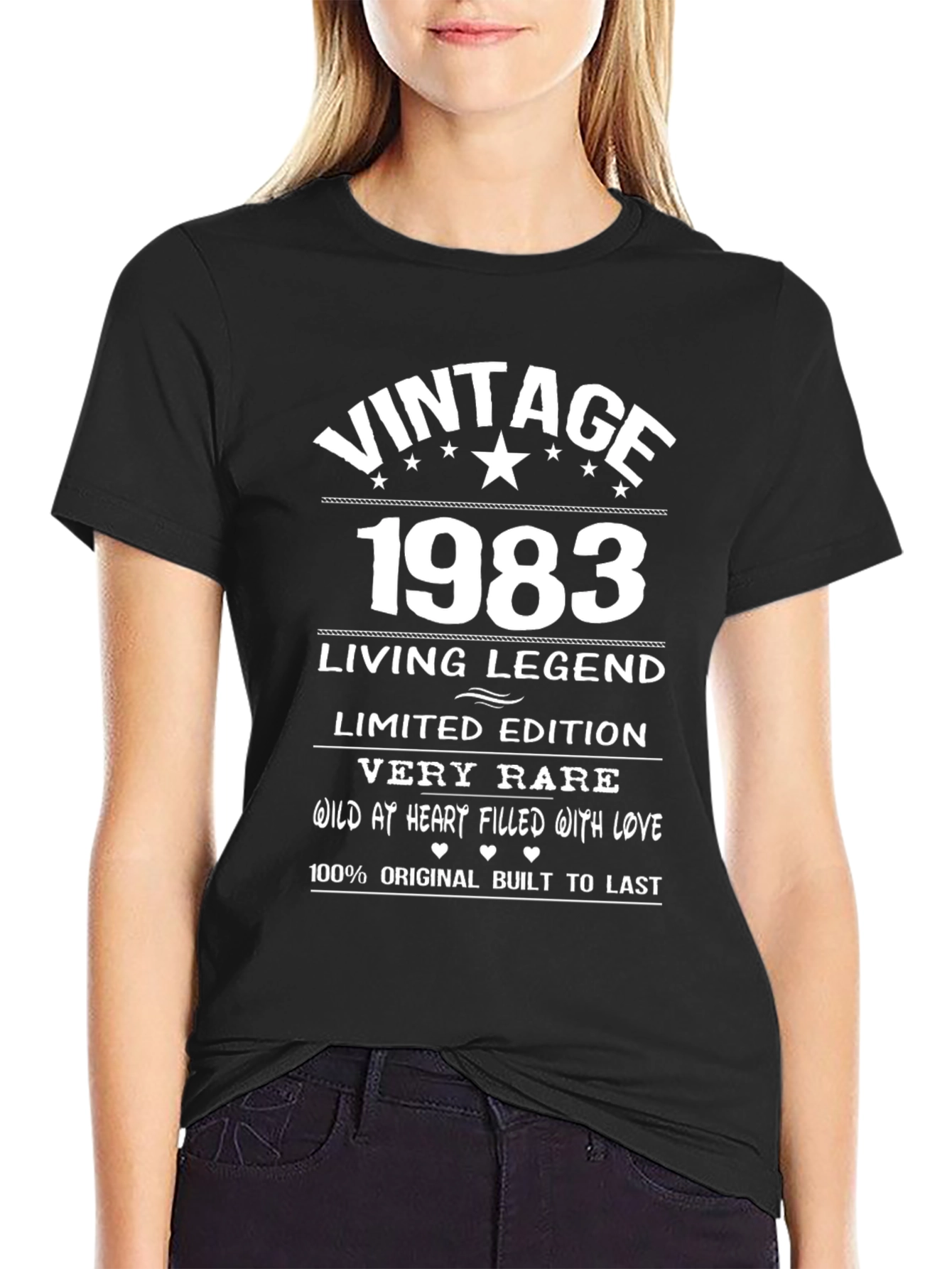 Vintage 1983 Living Legend Graphic T-Shirt