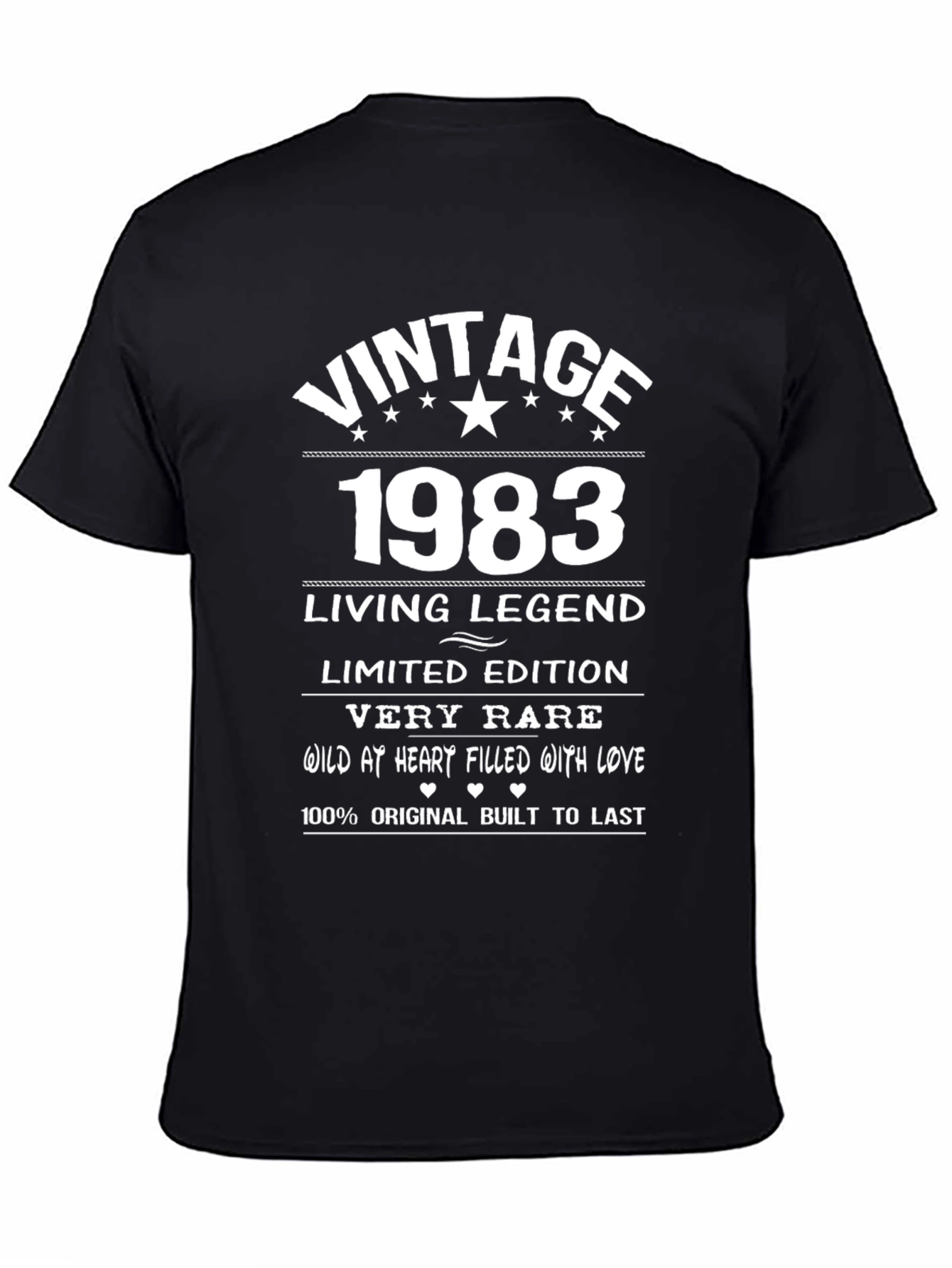 Vintage 1983 Living Legend Graphic T-Shirt