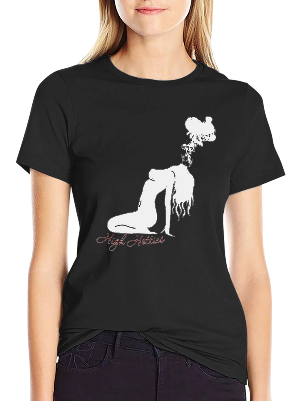 High Hotties Graphic Tee - Black