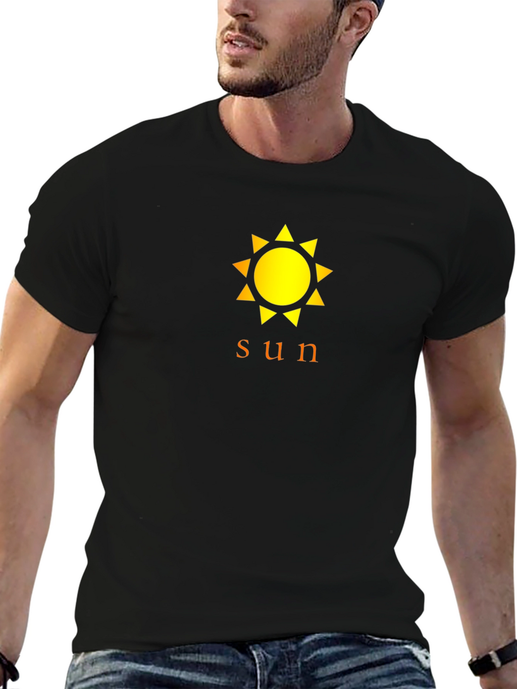 Black Sun Graphic Tee