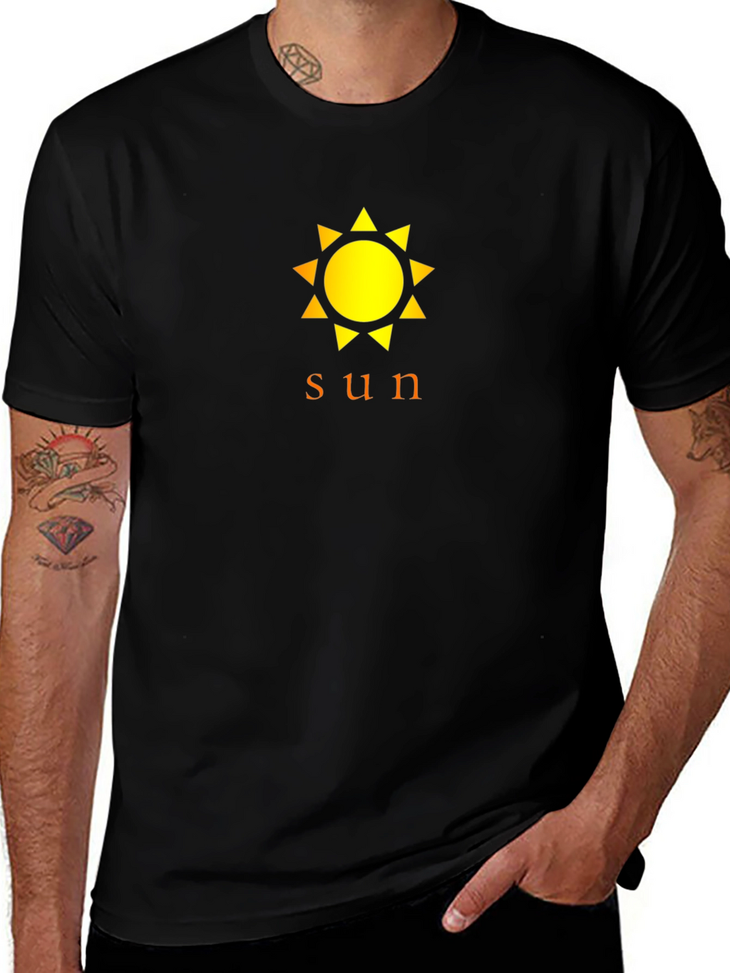 Black Sun Graphic Tee
