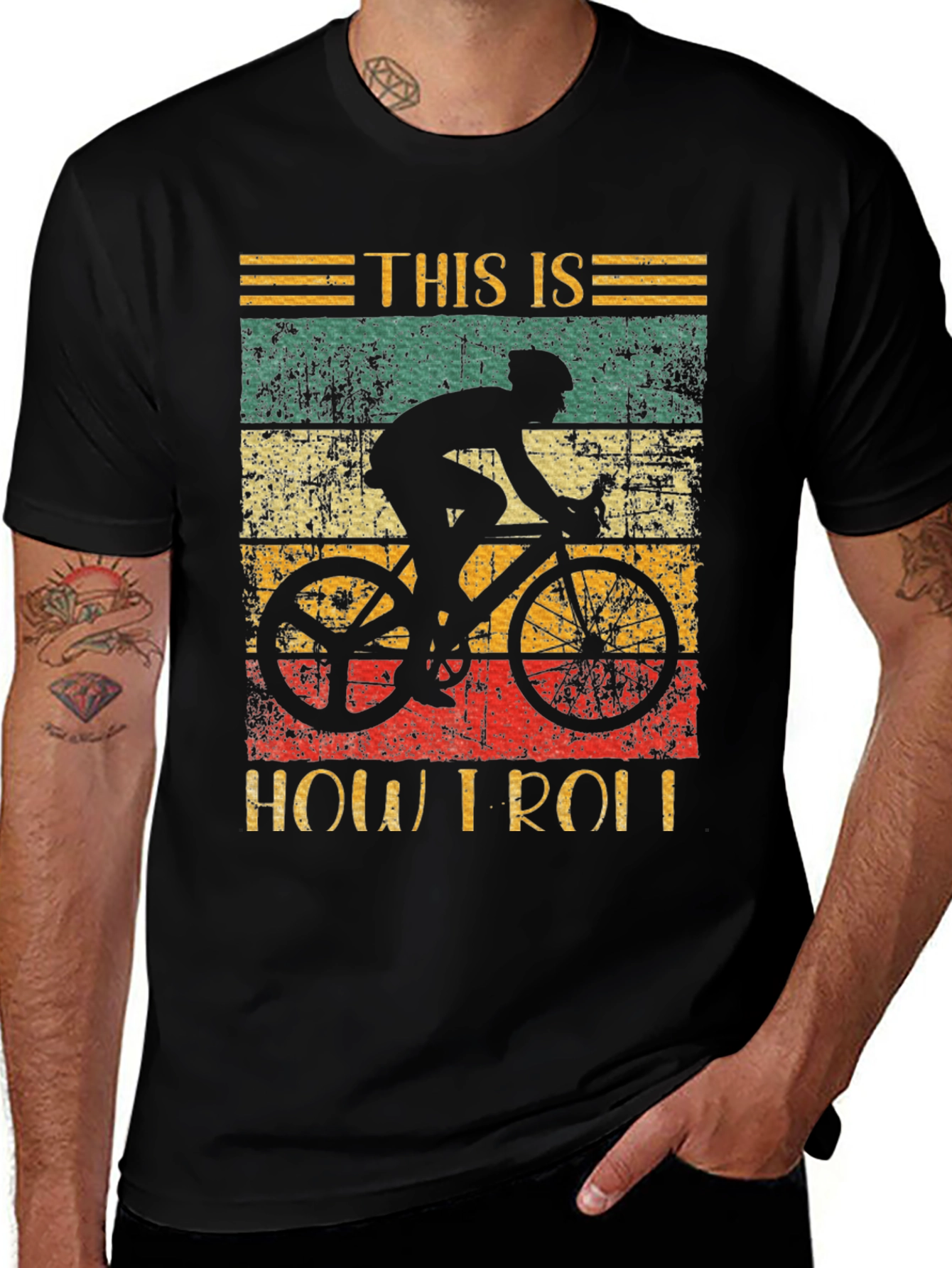 This is How I Roll Cycling T-Shirt