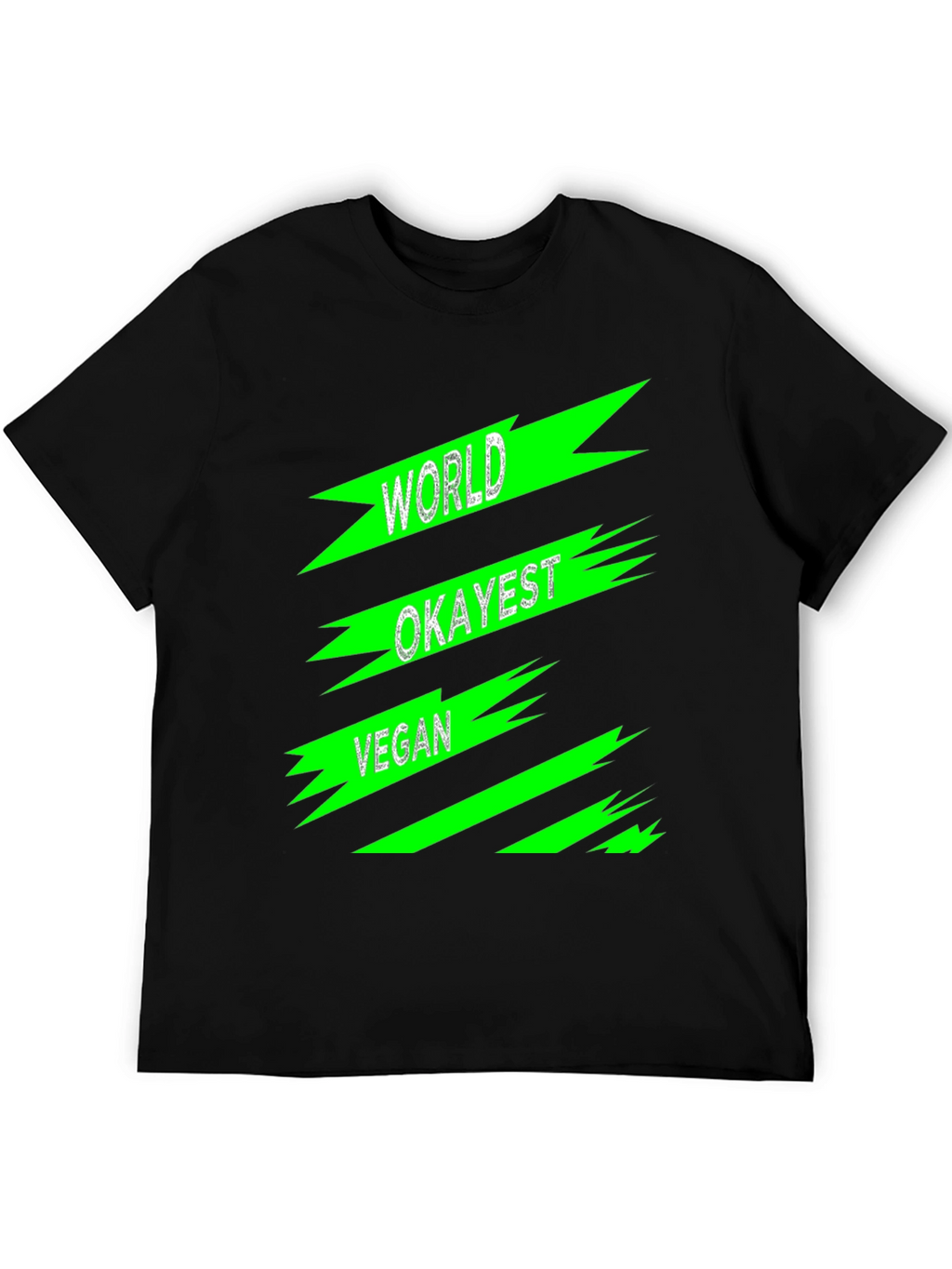World Okayest Vegan Graphic T-Shirt
