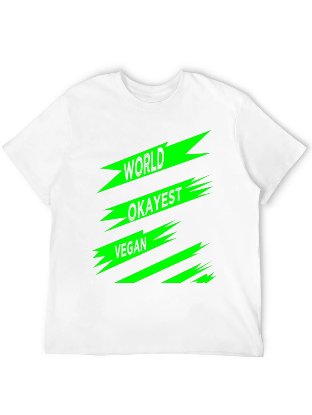 World Okayest Vegan Graphic T-Shirt