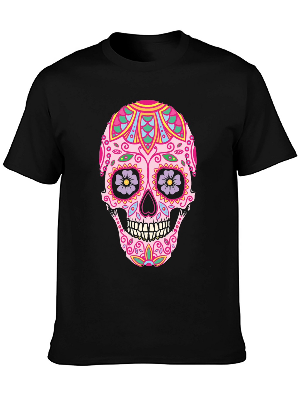 Sugar Skull Graphic Tee - Day of the Dead