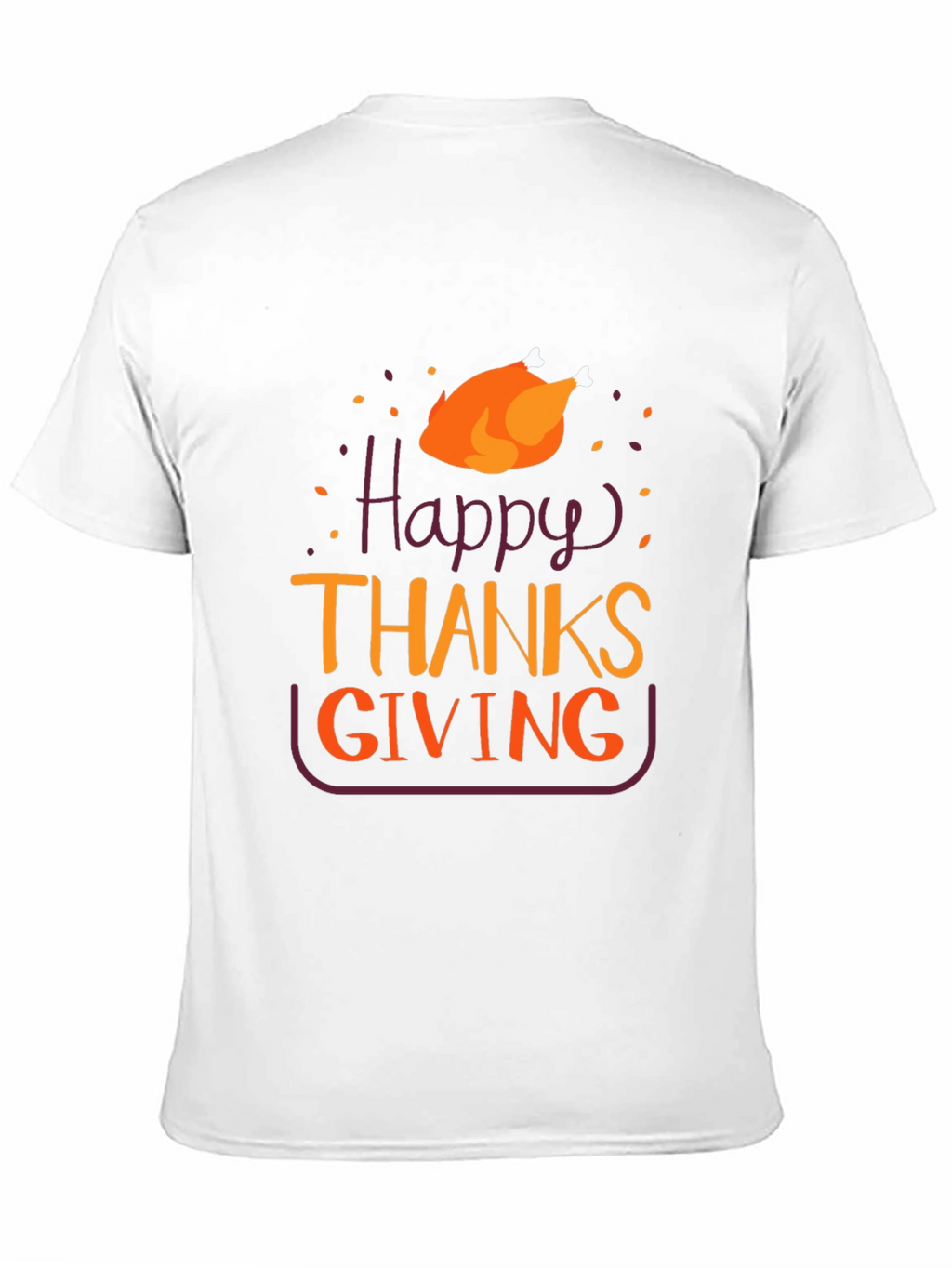 Thanksgiving Turkey Graphic T-Shirt