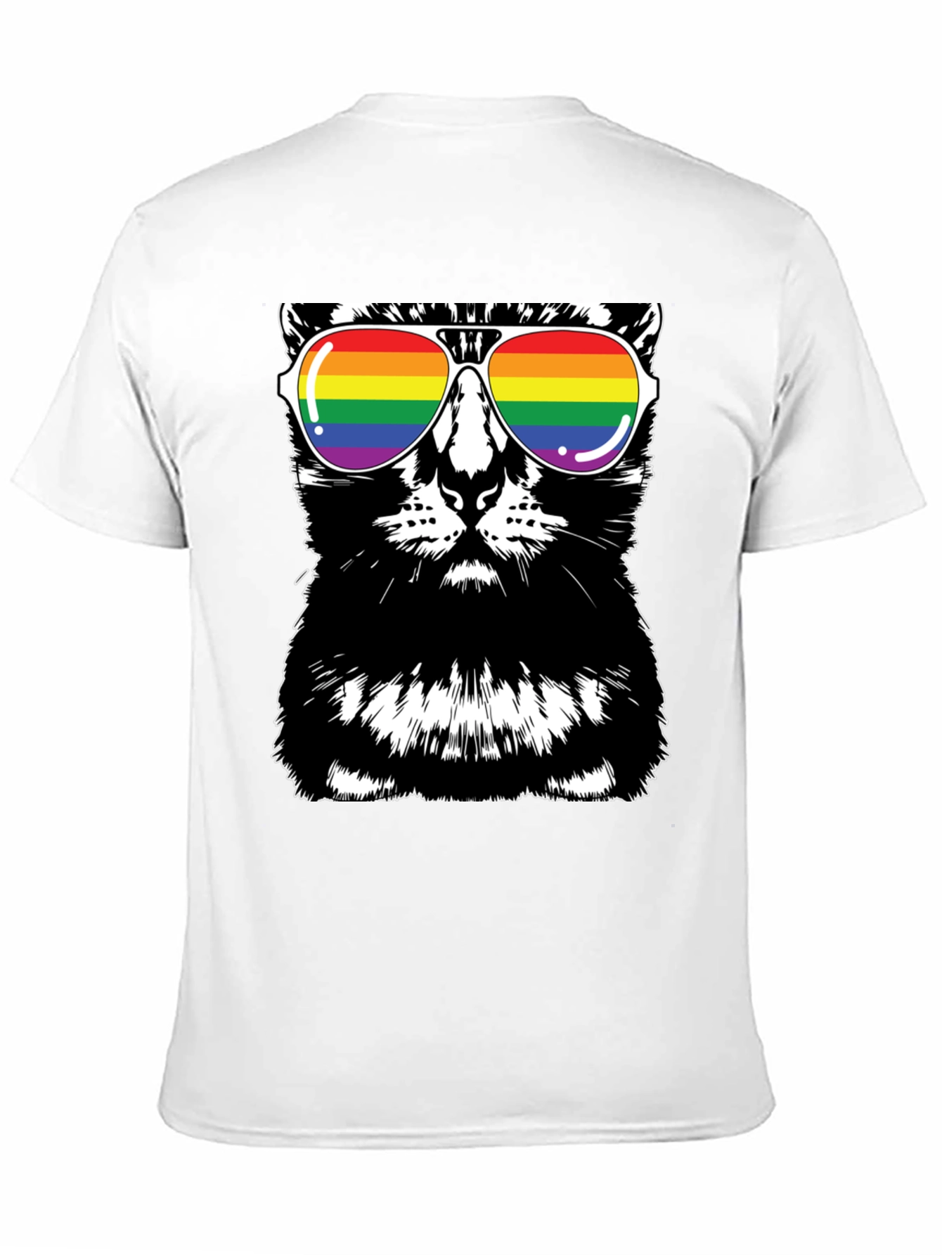 Cool Cat LGBTQ Pride T-Shirt