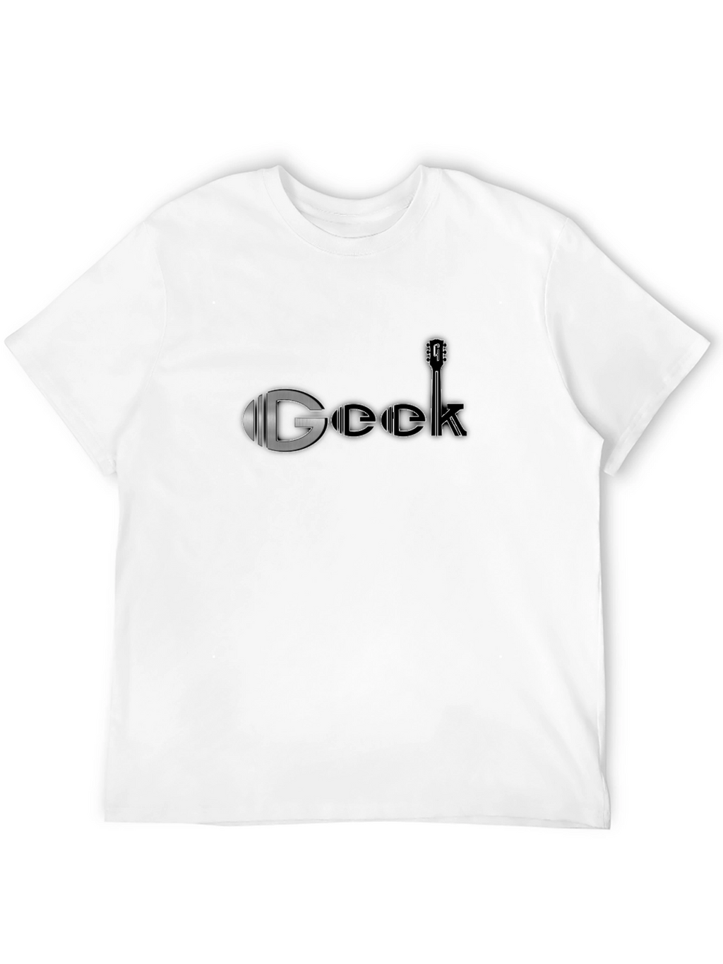 Geek Guitar T-Shirt - Cool Graphic Tee
