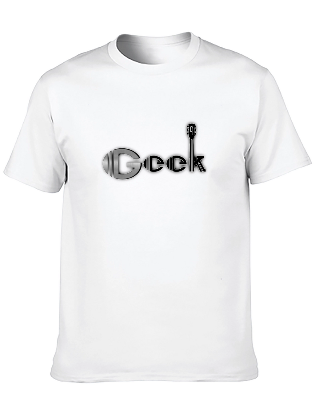 Geek Guitar T-Shirt - Cool Graphic Tee