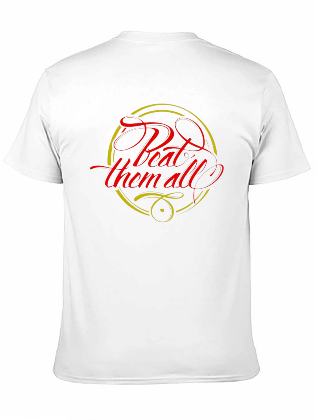 Beat Them All Graphic Tee - Bold Statement Shirt