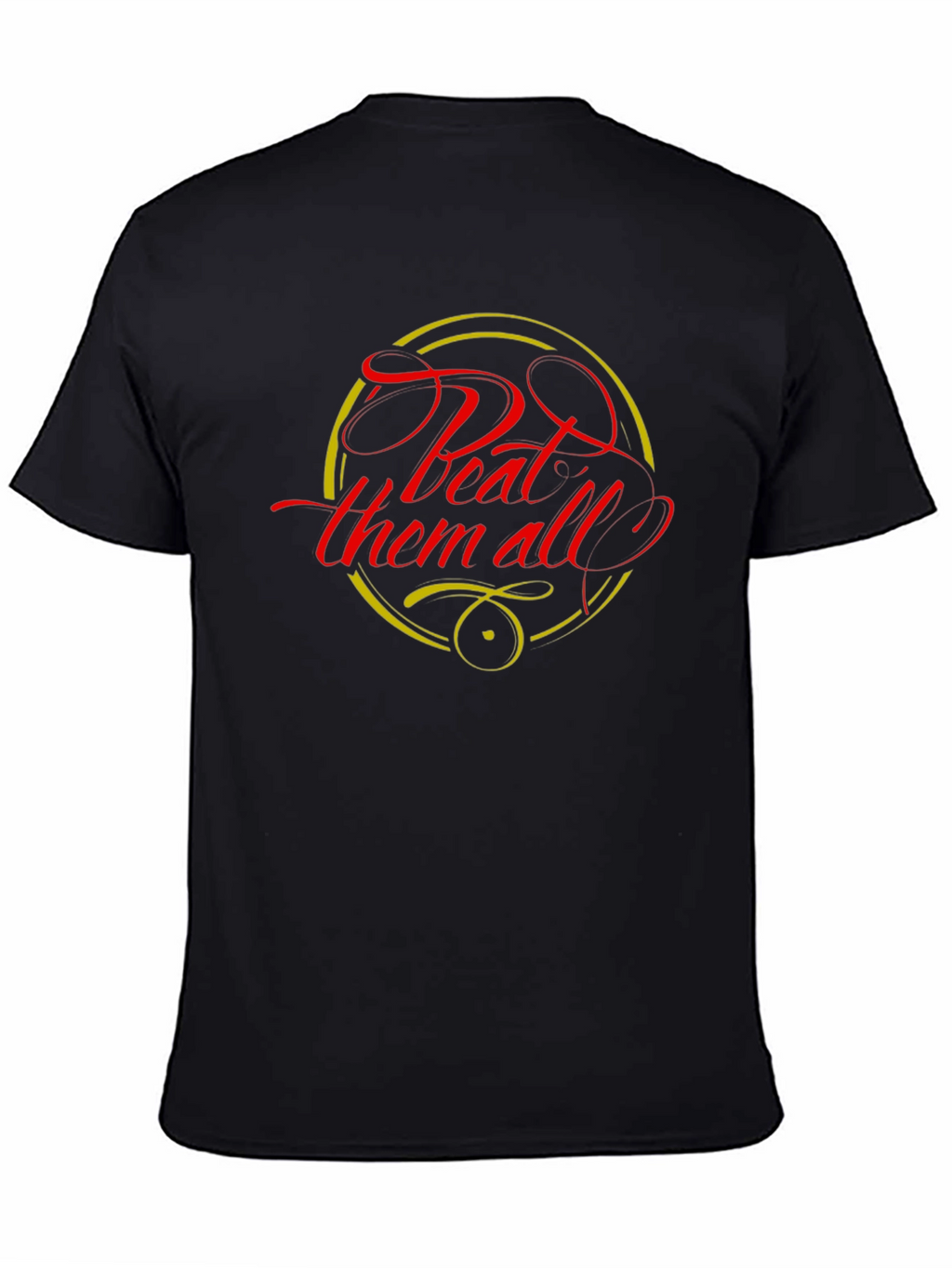 Beat Them All Graphic Tee - Bold Statement Shirt