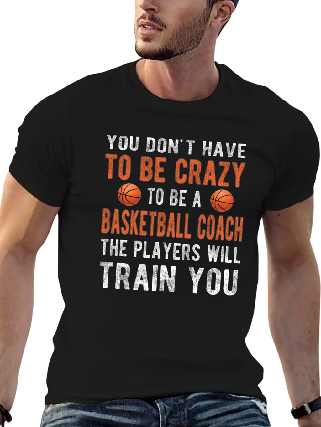 Crazy Basketball Coach T-Shirt