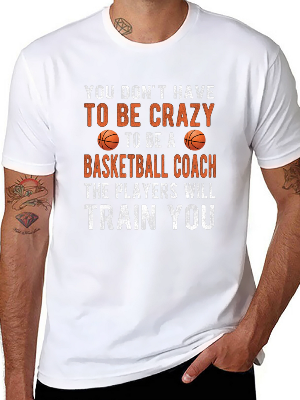 Crazy Basketball Coach T-Shirt