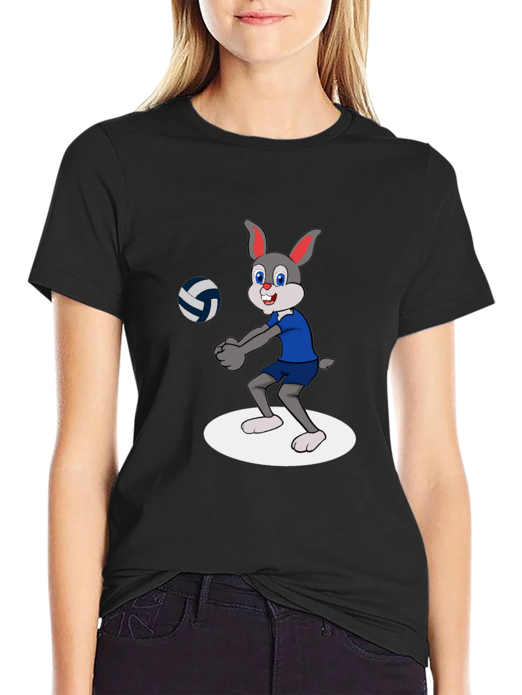 Bunny Volleyball T-Shirt