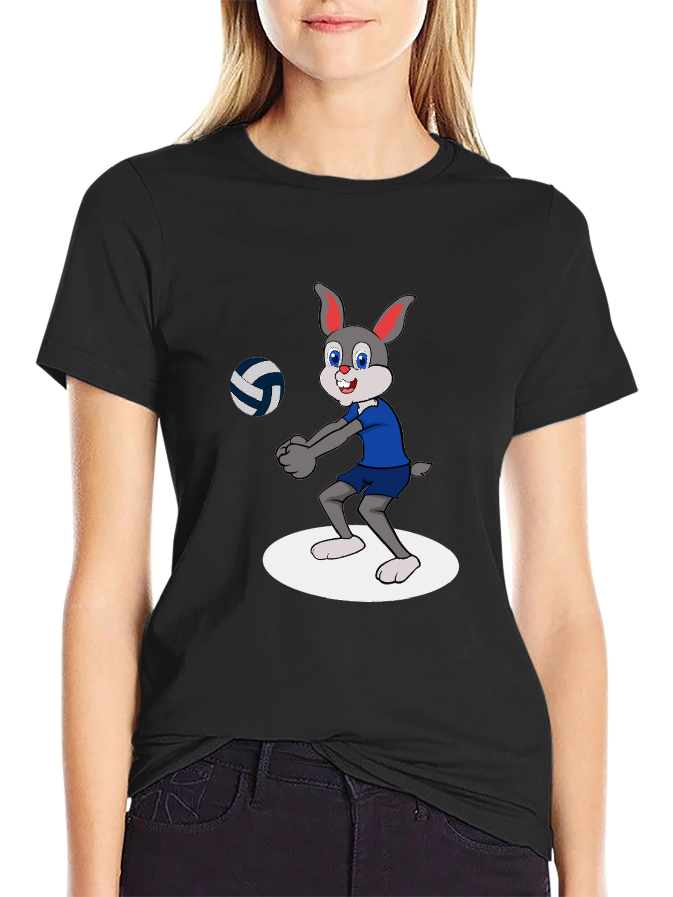 Bunny Volleyball T-Shirt