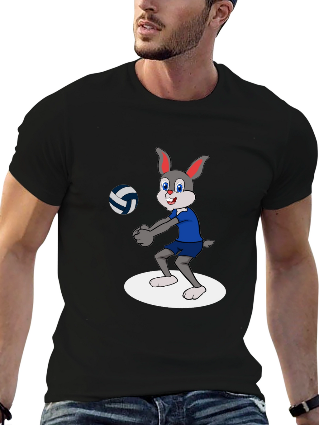 Bunny Volleyball T-Shirt