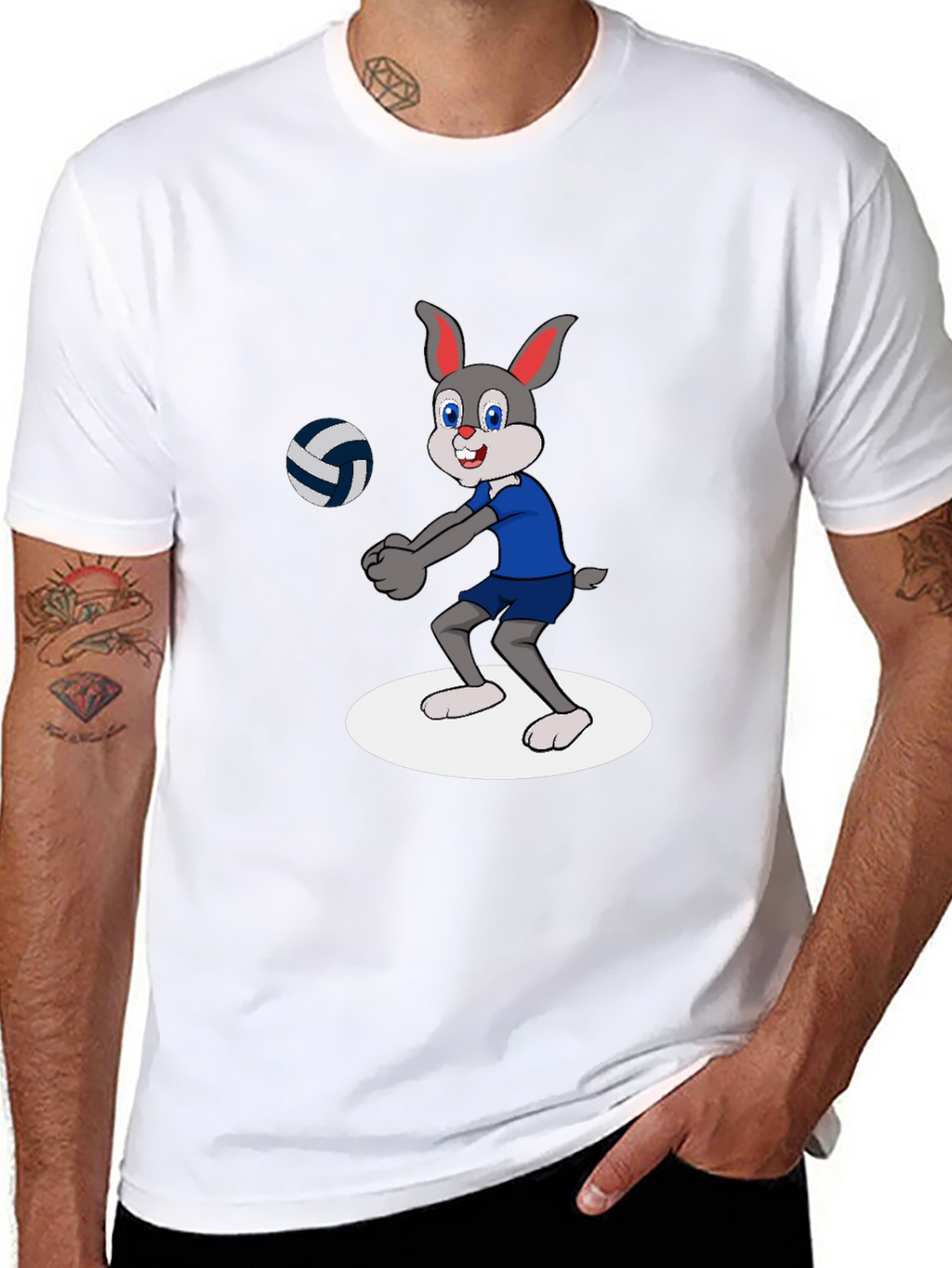Bunny Volleyball T-Shirt