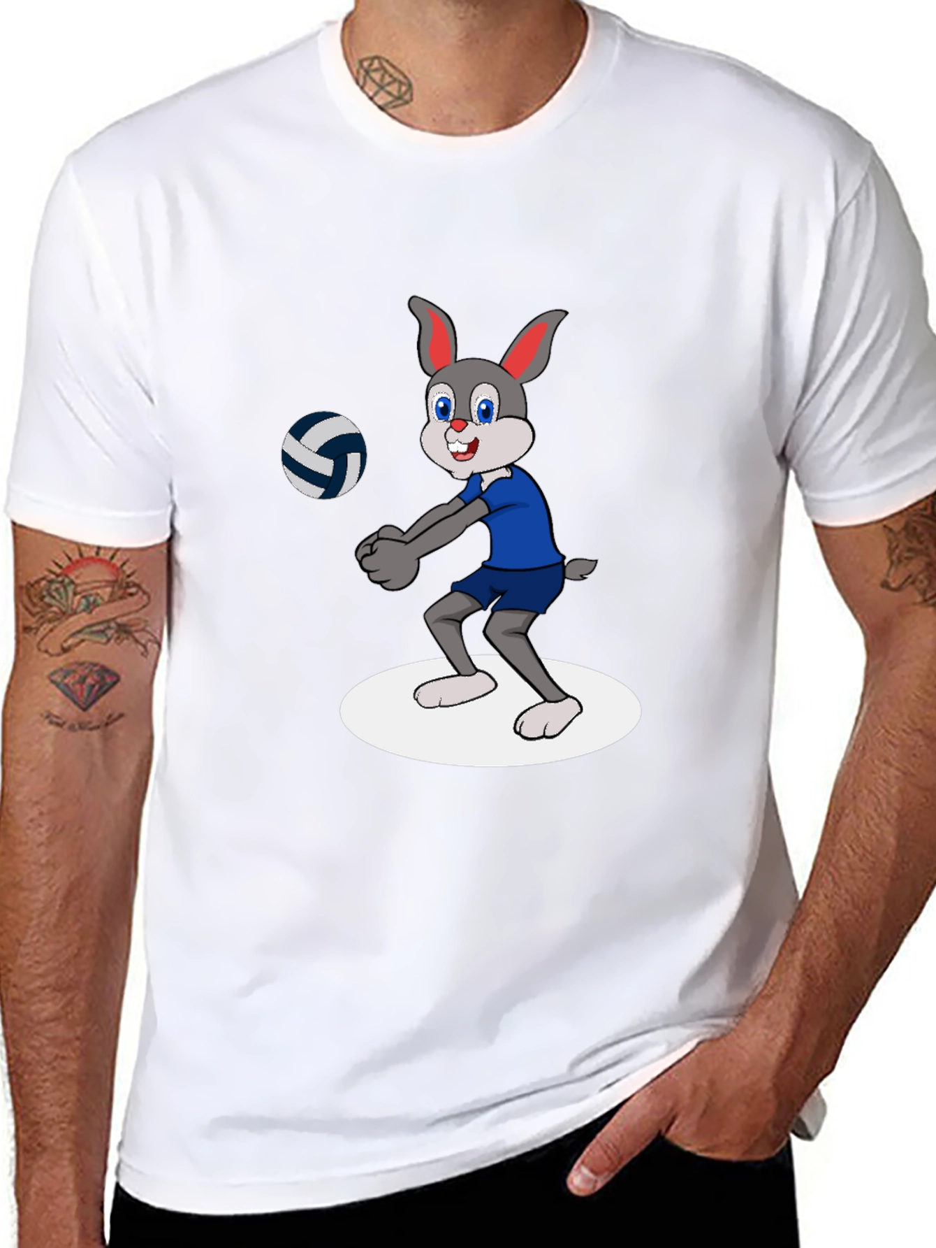 Bunny Volleyball T-Shirt