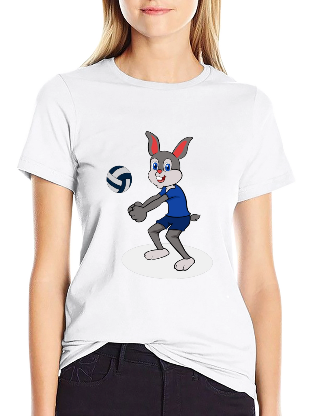 Bunny Volleyball T-Shirt