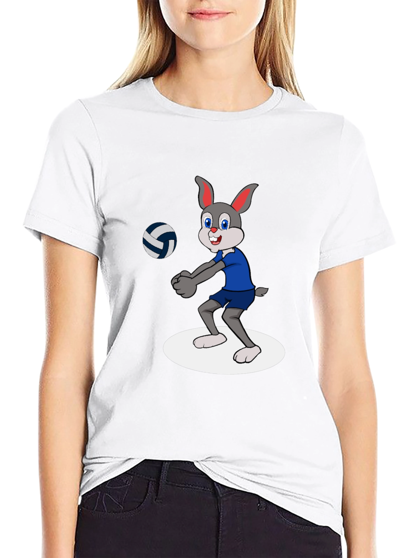Bunny Volleyball T-Shirt