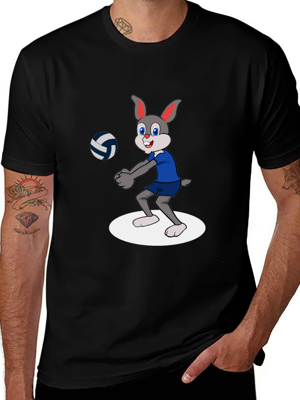 Bunny Volleyball T-Shirt