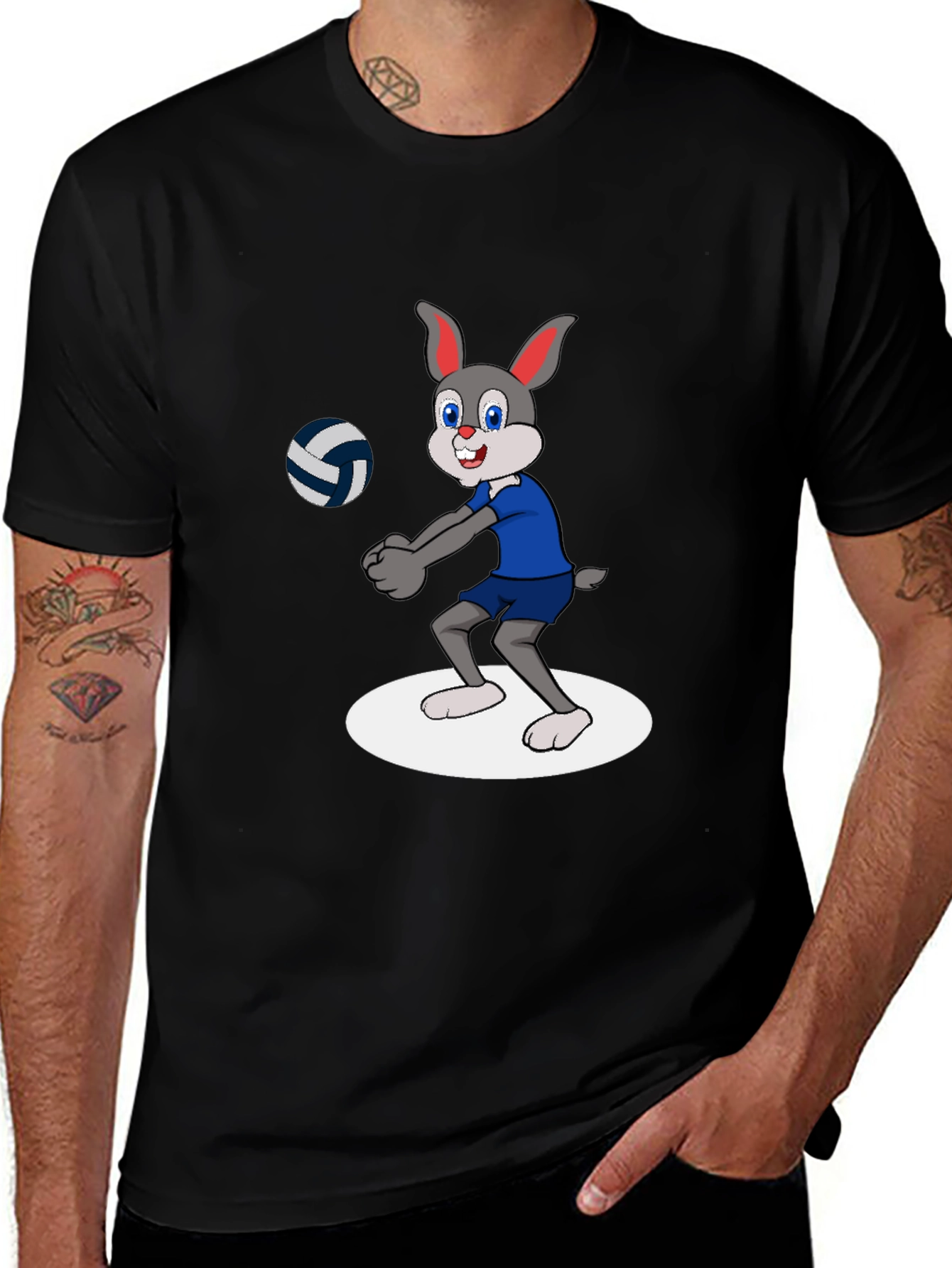 Bunny Volleyball T-Shirt