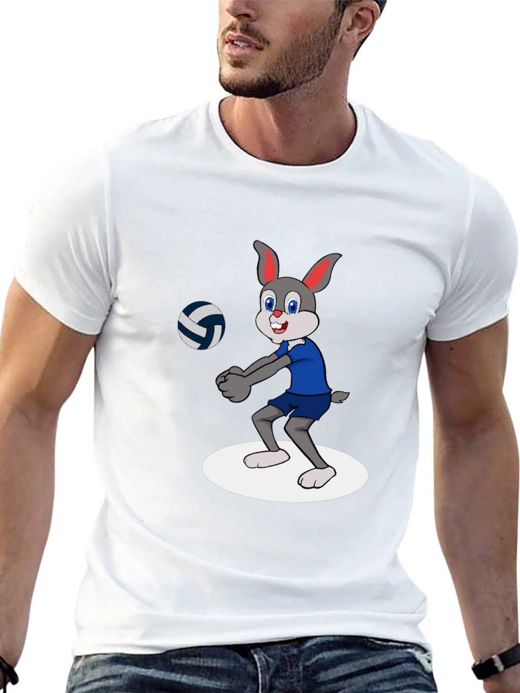 Bunny Volleyball T-Shirt
