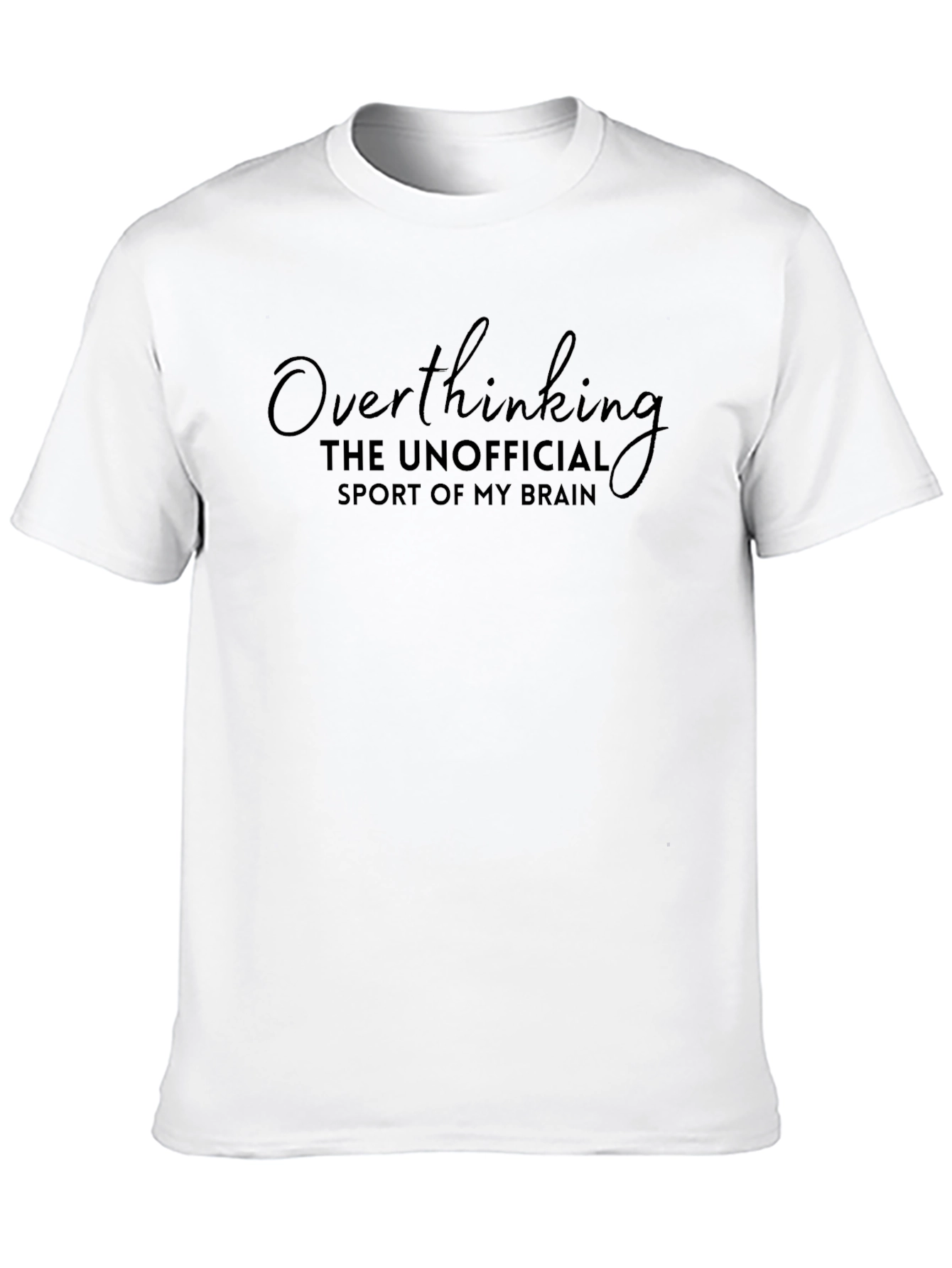 Overthinking Brain Sport T-Shirt