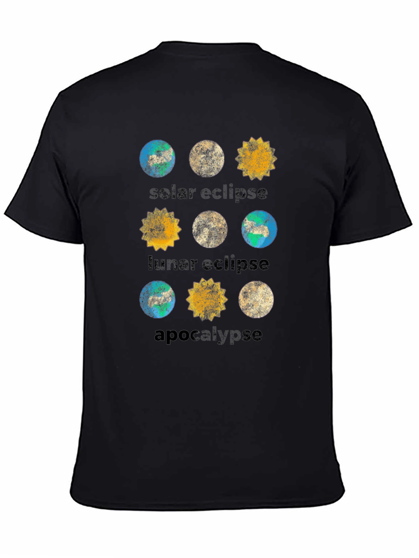 Eclipse & Apocalypse Graphic Print Tee