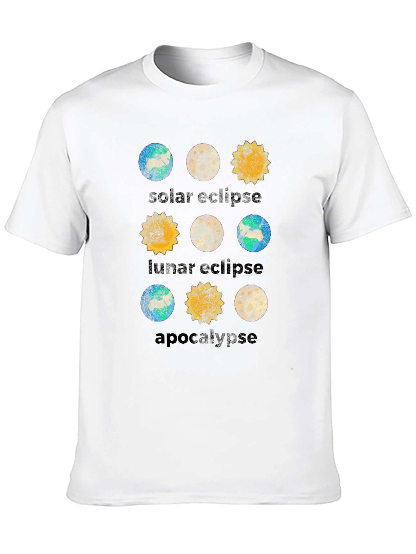 Eclipse & Apocalypse Graphic Print Tee