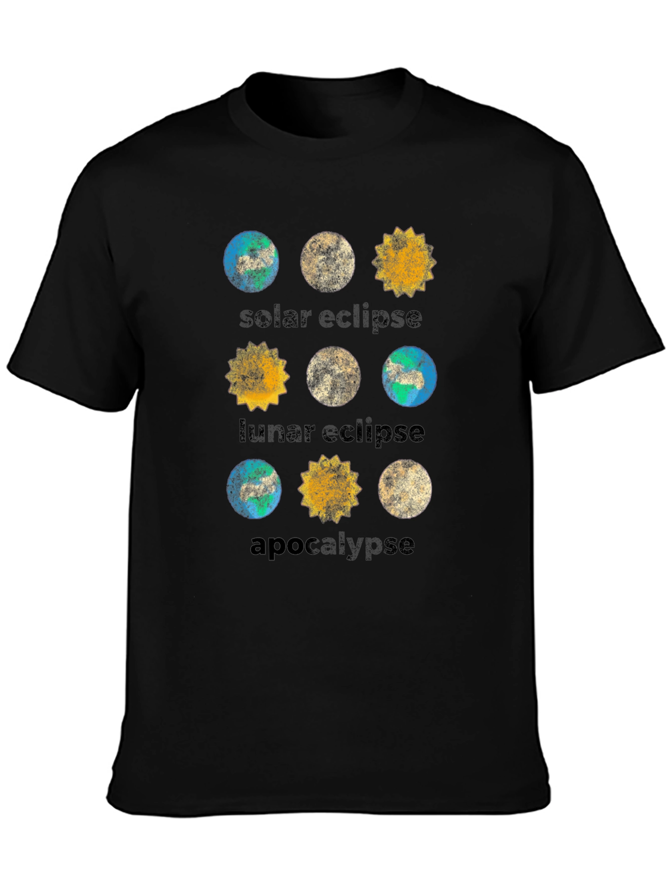 Eclipse & Apocalypse Graphic Print Tee