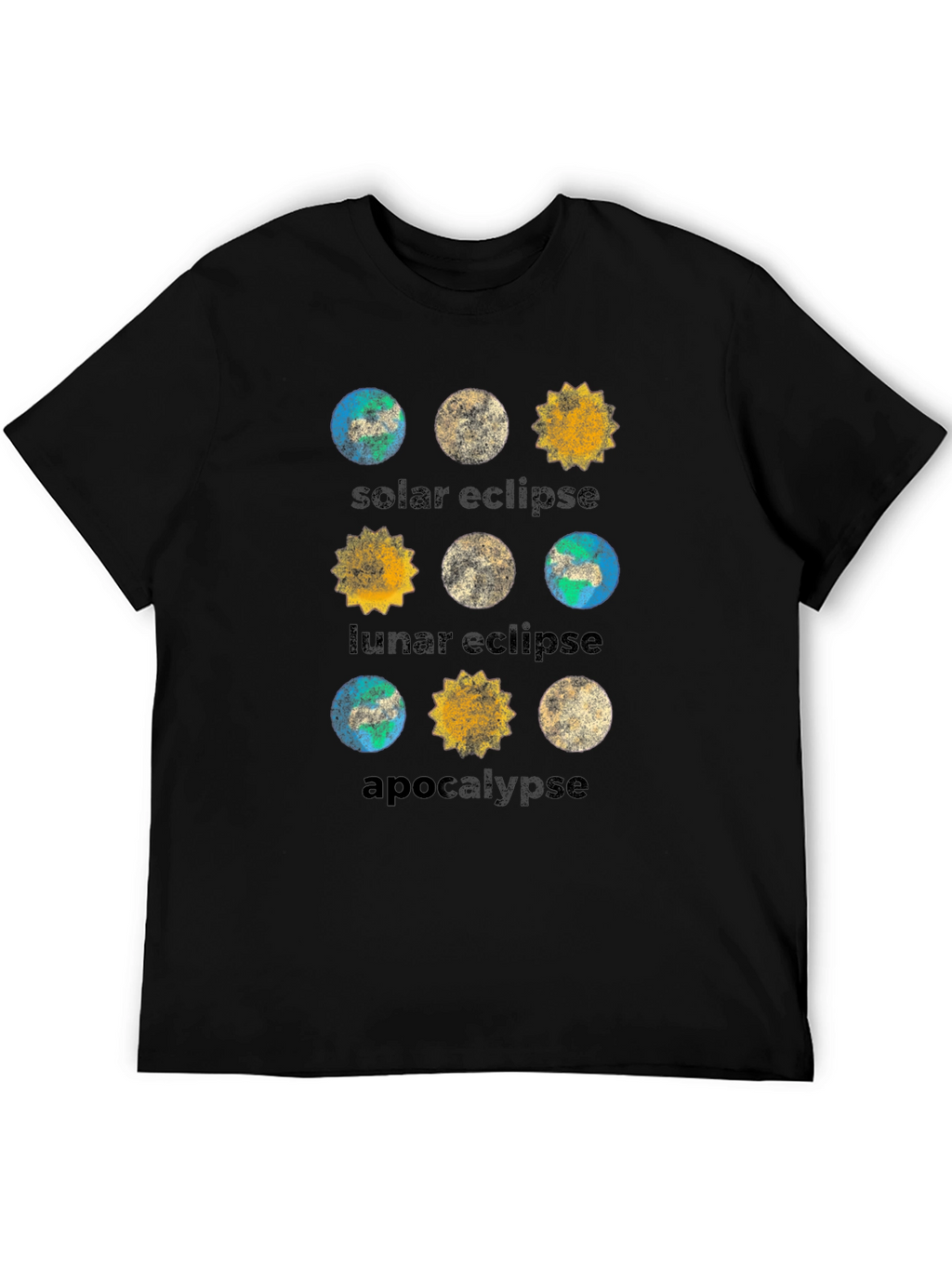 Eclipse & Apocalypse Graphic Print Tee