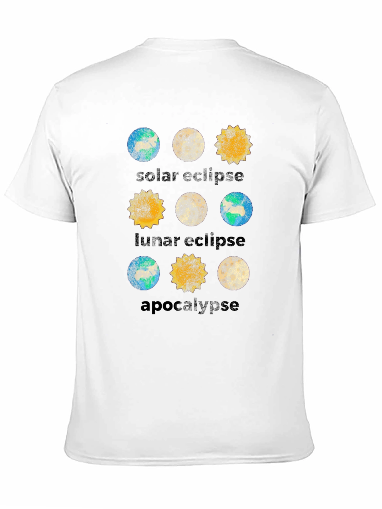 Eclipse & Apocalypse Graphic Print Tee