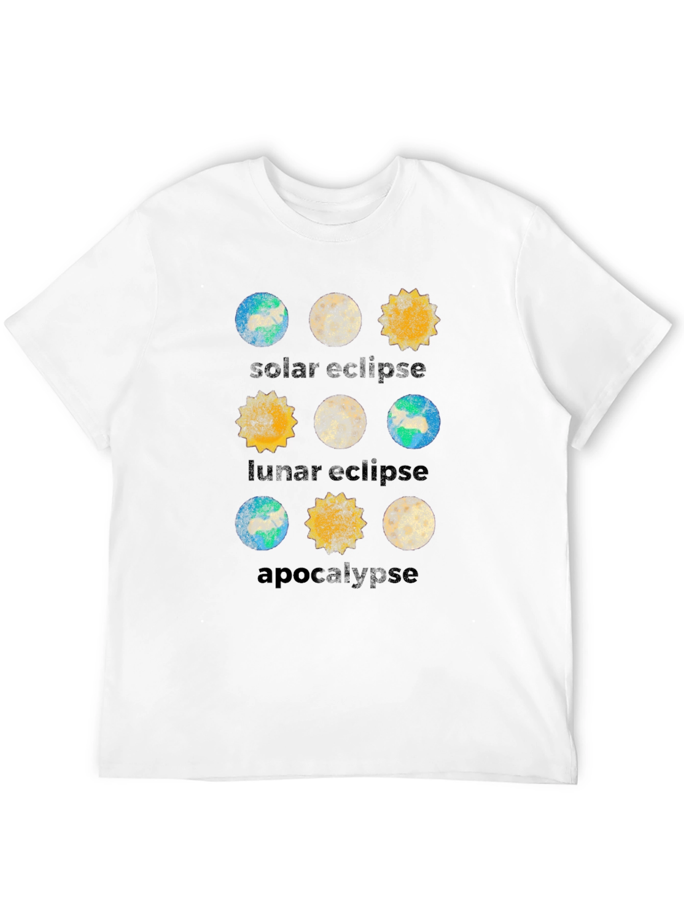 Eclipse & Apocalypse Graphic Print Tee