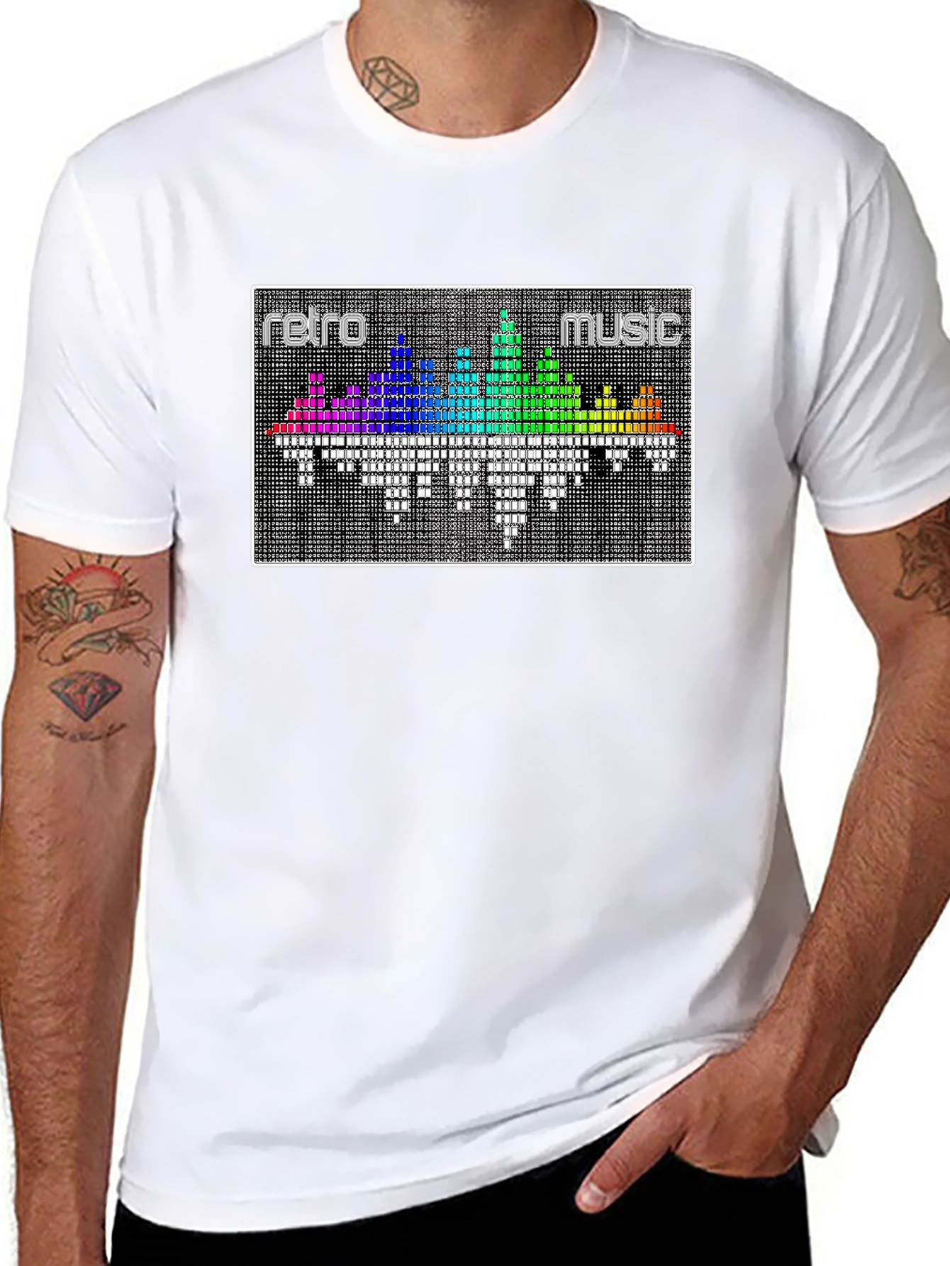 Retro Music Graphic Tee