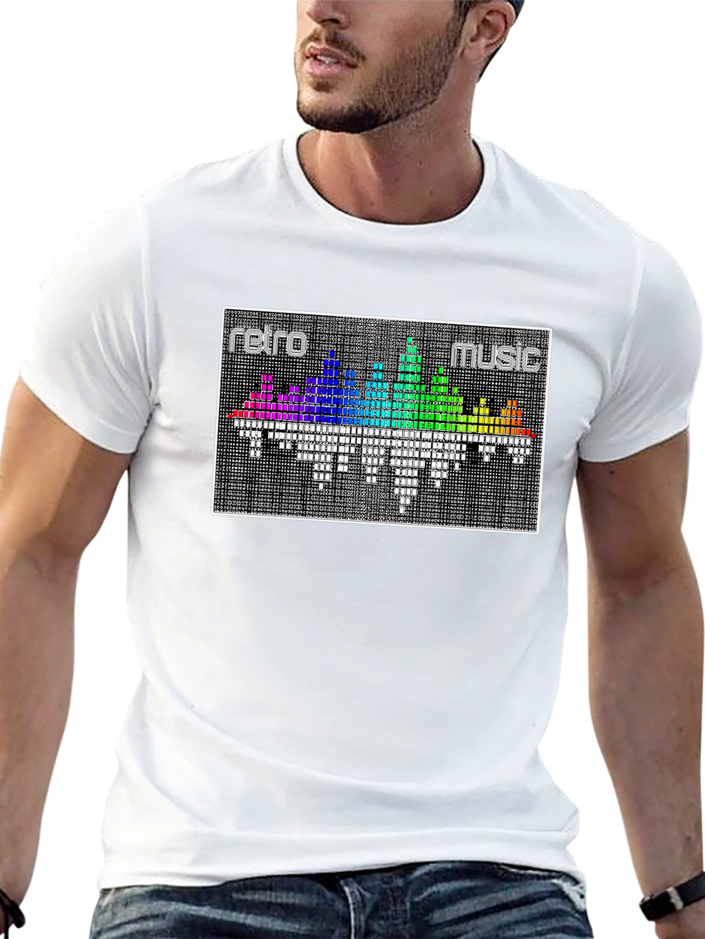 Retro Music Graphic Tee