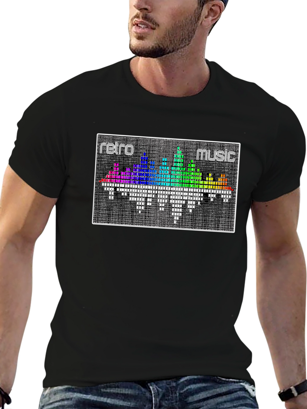 Retro Music Graphic Tee
